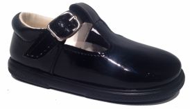 Guillermina bebe  bordada charol 