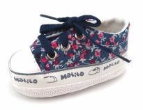 Zapatilla Corderoy estampada Flores