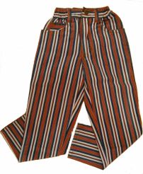Pantalon Largo Gabardina Jean Color popurri Color Estampado escoces colores fuertesCombustion 6974 Terra Nature JJ03 JJ07