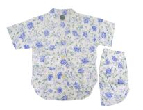 Pijama verano con botones Floreado