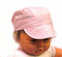 Gorro Cap con Visera en tela camisera