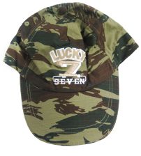 Gorro Cap Visera Camuflado Lucky 7 Regulable