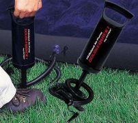 Inflador de Mano Tipo Tubo Color Negro 