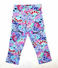 Pescadora de Lycra Estampada Flores