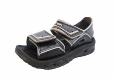 Sandalia de goma con doble velcro 