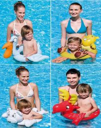 Inflable Salvavidas con cabeza animalitos varios