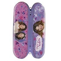 Cartuchera rigida 1 cierre con regla y lapiz 