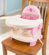 Silla booster para comer Deluxe con funda de tela