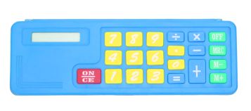 Cartuchera Rigida con Calculadora 