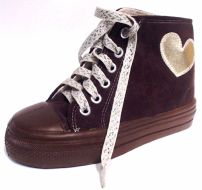 Bota Basket Gamuza Corazon Bordado