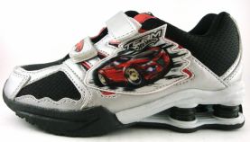 Zapatilla Hot Wheels con resortes Velcro