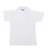 Chomba Lisa Colegial Pique SOLO BLANCA