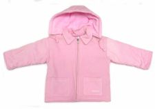 Campera Childrens Polar de un lado Corderoy del otro Reversible - Capucha Desmontable