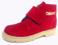 Bota Botita Gamuza Velcro Abrojo 