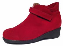 Bota Corta Gamuza Velcro 