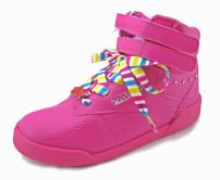 Bota Cuerina Cordon y Velcro 