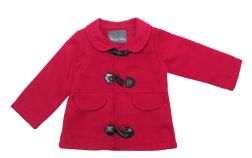 Tapado tipo montgomery de nena 