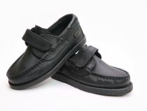 Calzado Zapato Colegial Nautico Velcro 