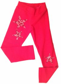 Calza de algodon con strass