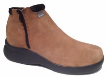 Bota Gamuza Shoes con 2 cierres