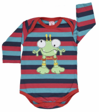 Body manga larga rayado TOBIAS