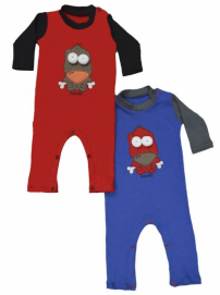 Enterito manga larga sin pie HUESUDO