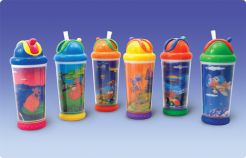 Vaso - FLIP IT - Mágico Térmico con Sorbete Antiderrames con Dibujos 3D - 330ml