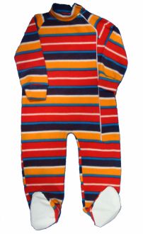 Enterito Dormilón Polar Estampado Niño Pie de Cuerina