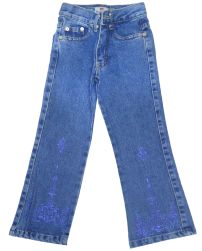 Pantalón de Jean con Brillos 