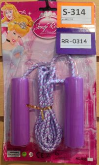 Soga de Saltar de Princesas Jump Rope con mangos de plasttico