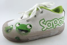 Zapatilla Cordon Sapo Blanco Tipo Pepe