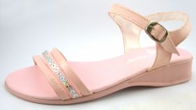 Sandalia con Hebilla con Lentejuelas