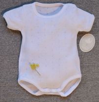 Body Mangas Cortas Desagujado