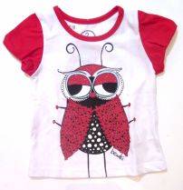 Remera Manga Corta Estampada de Vaquita de San Antonio