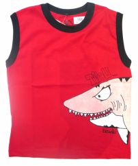 Remera Musculosa Estampado Tiburon