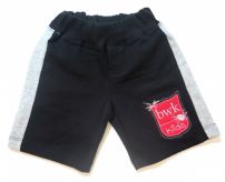 Bermuda de algodon rustico de varon con escudo