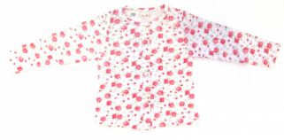 saquito algodon con flores