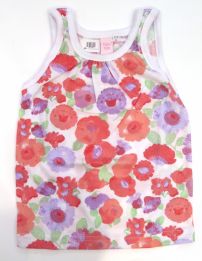 Musculosa Estampada Flores Floreada Florcitas