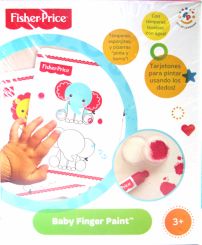Fisher Price BABY FINGER PAINT - Kit para dibujar con las manos