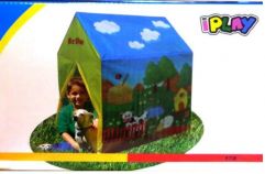 Casita Para armar con bastones (Palitos) PVC Motivo Granja 