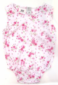 Body Algodon Sin Mangas Estampado