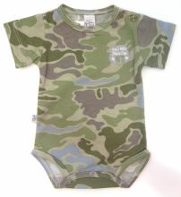 Body Manga Corta Camuflado