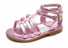 Sandalia De Tiras Con Doble  Hebilla Laia Sand