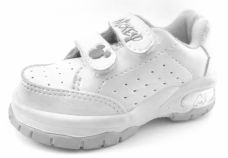 Zapatillas Mickey con 2 Velcros Abrojo Cuero