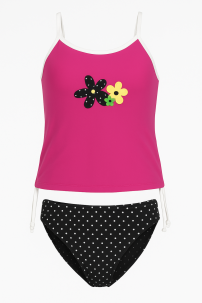 Tankini musculosa y bombacha lycra