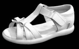 Sandalia con Talon y Moño Velcro / Abrojo 