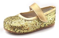 Guillermina Glitter Velcro Oro 