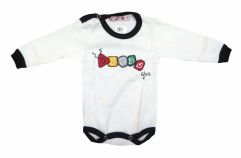 Body Manga Larga Estampado 