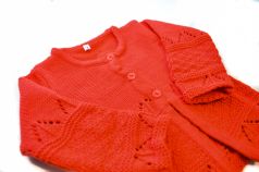 Saco Tejido de Cashmilon Calado 