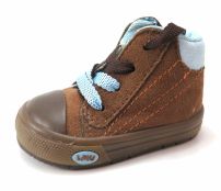 Zapatillas - Botitas - de Gamuza con Cordon